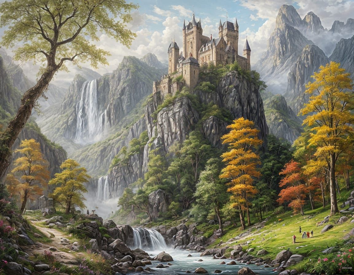 טירה על הר האבן