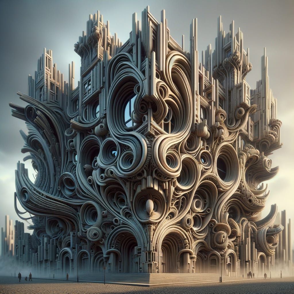 surreal architecture