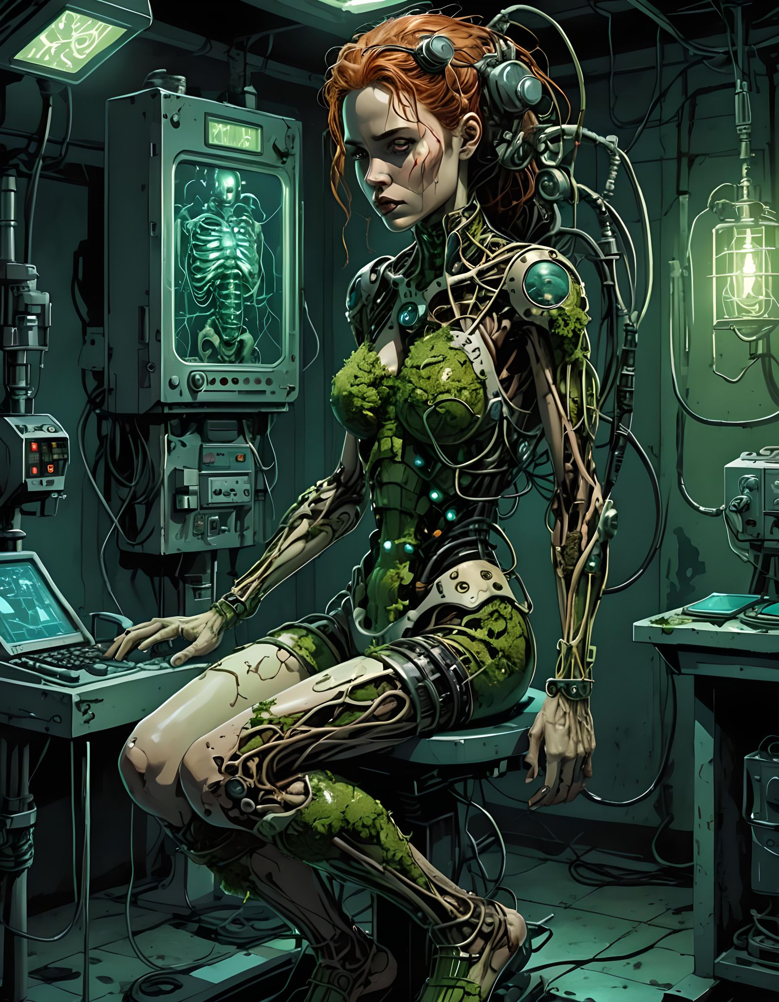 The virus is taking hold.  by @Wolfstone Rune