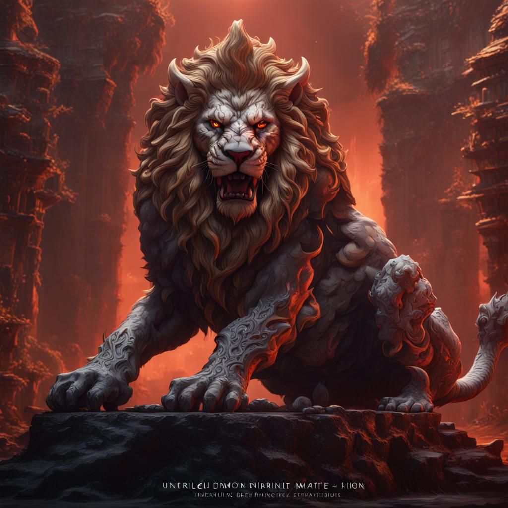 demon lion