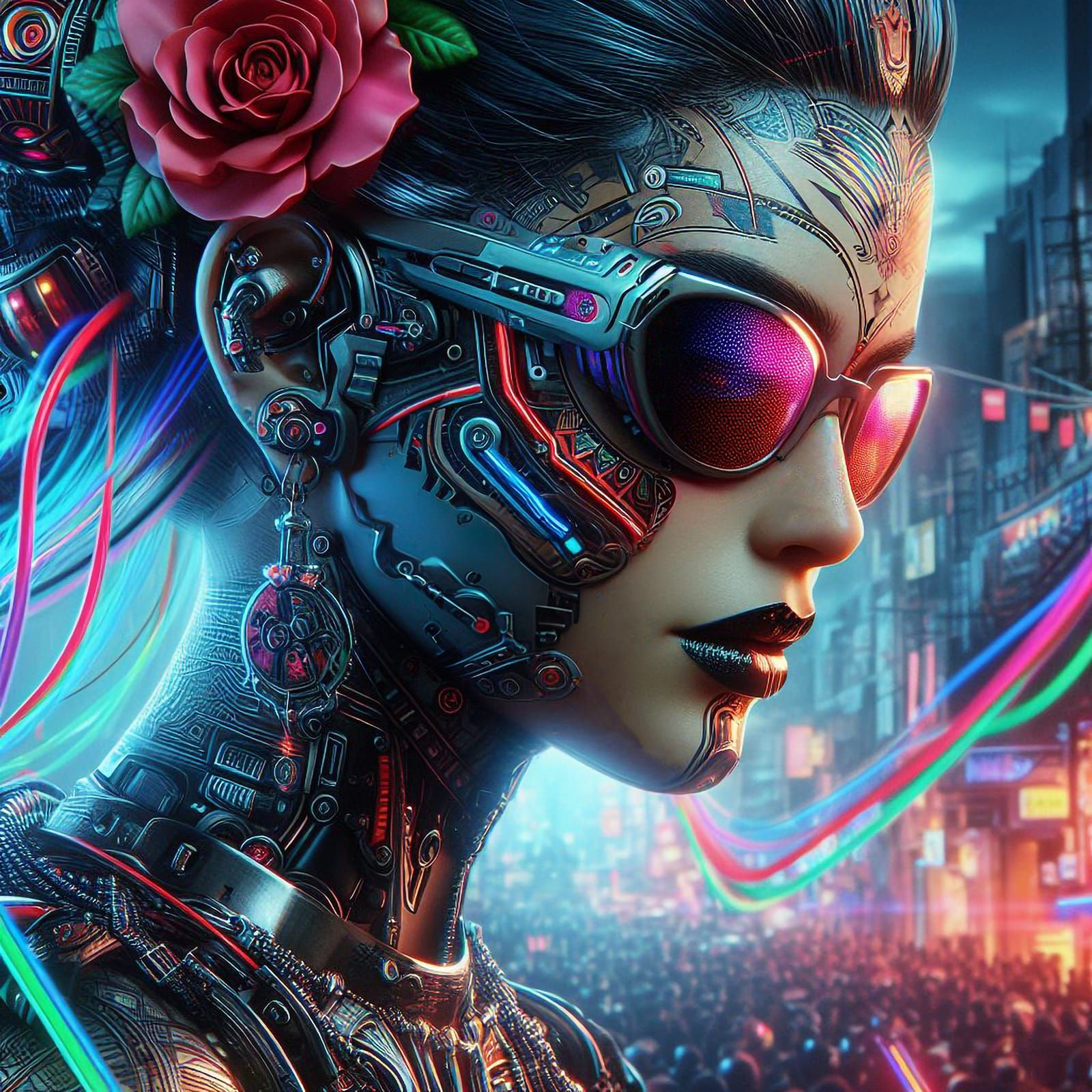 Cyberpunk Cyborg