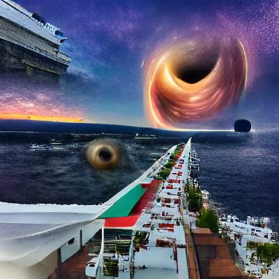 Passing the event horizon