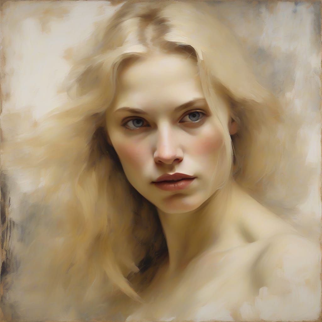 Impressionist Dreams: Gentle Pale Tones and Filigree Detaili...