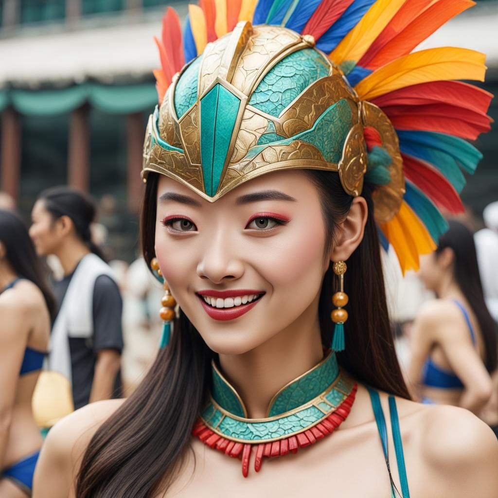 Cinematic Beauty in Bikini Armor: Fantasy Concept Art