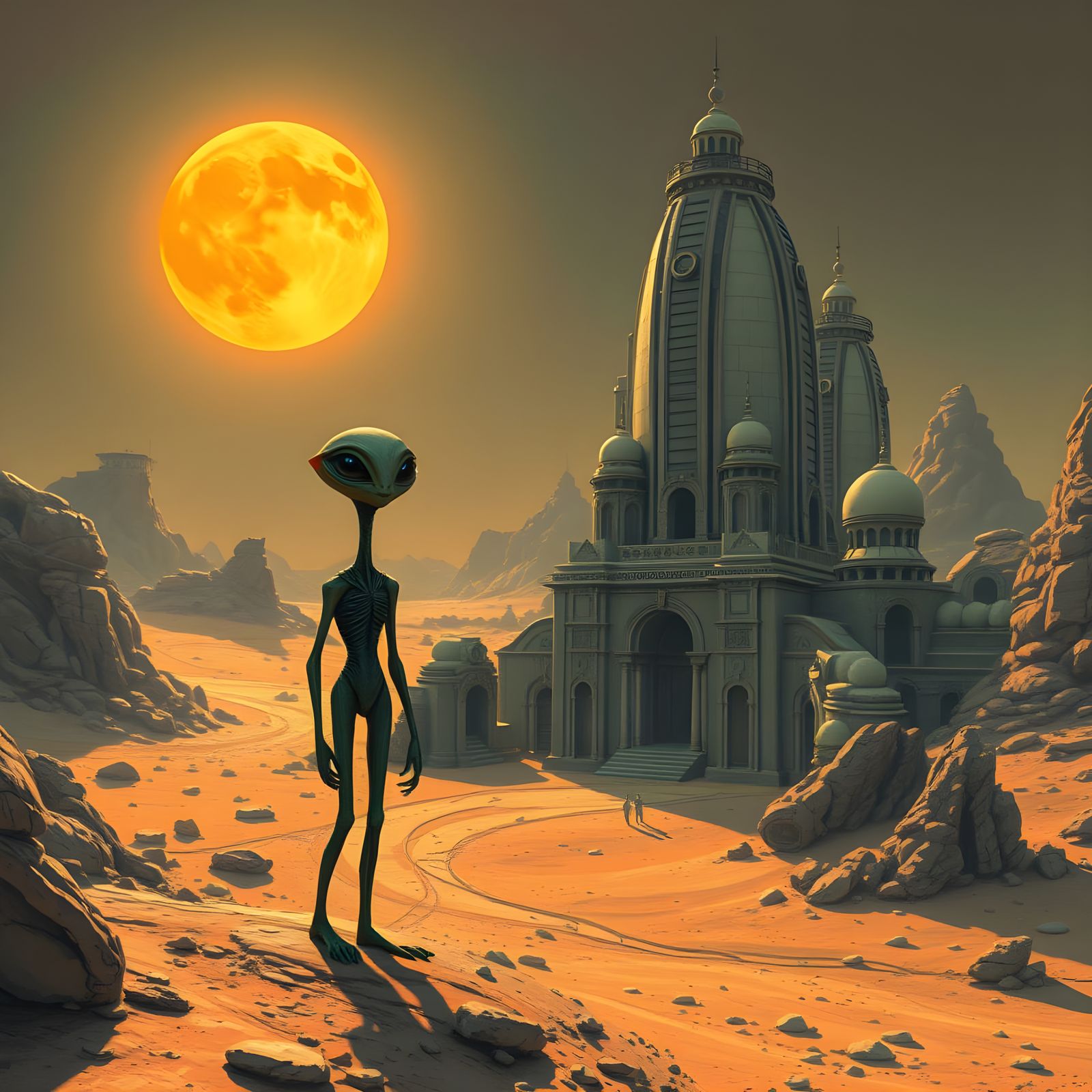 Tachidian Outpost  by @Zardoz