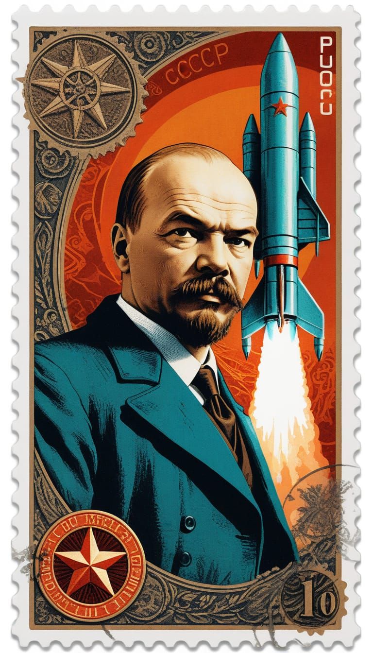 Space Stamps Russian Edition 23