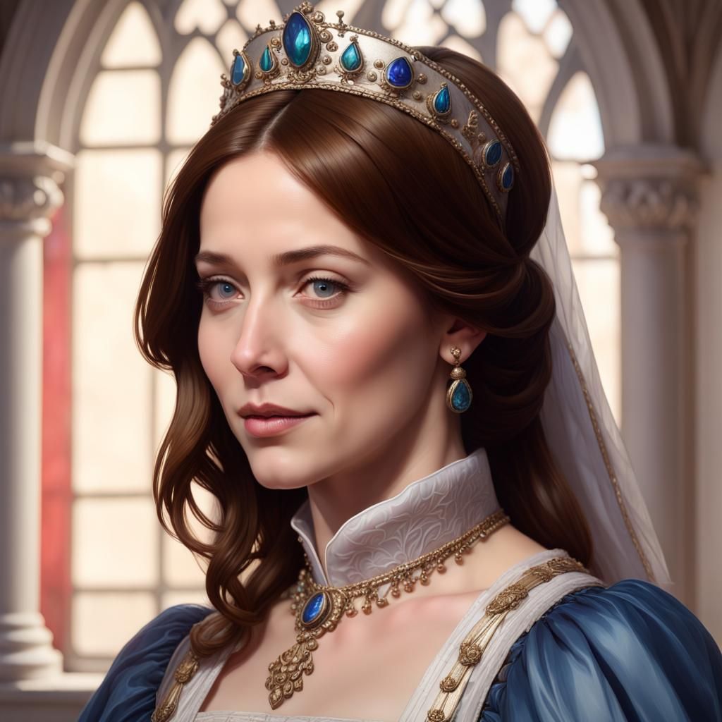 Mary Rose Tudor AI Generated Artwork NightCafe Creator