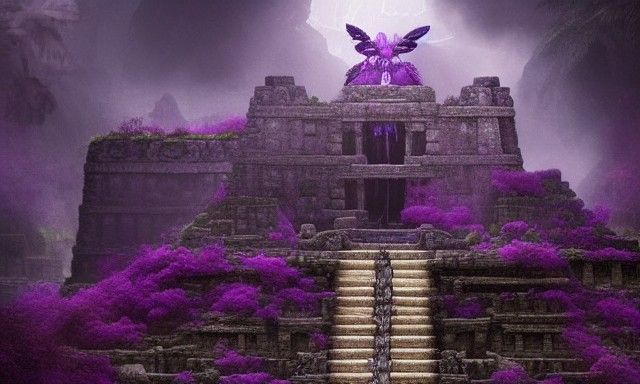 Mayan warrior woman, Purple velvet nipper Roses Grow on the ...