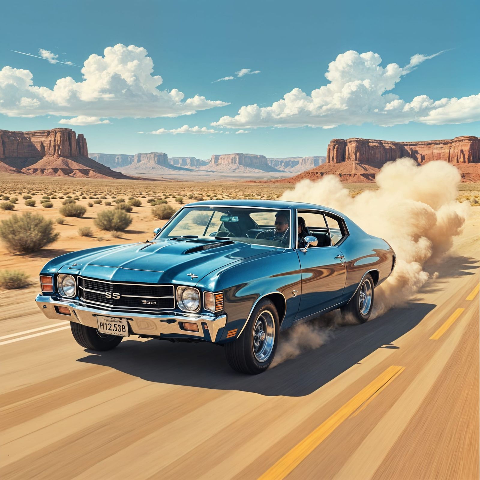 1972 Chevrolet Chevelle SS  by @Andy Pilgrim