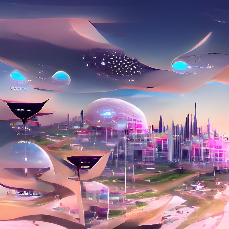 A futuristic Society based in a cosmos full of stars