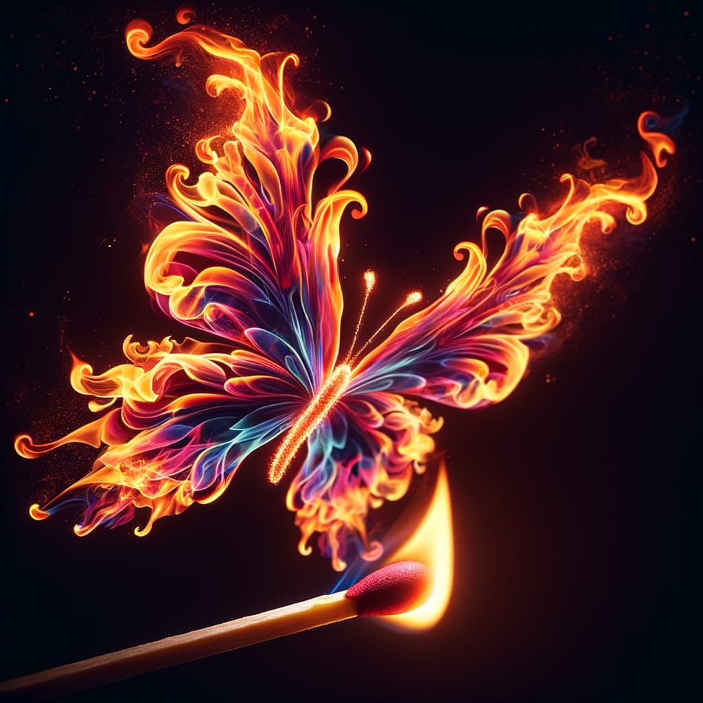 Born of Flame  by @Shywolf