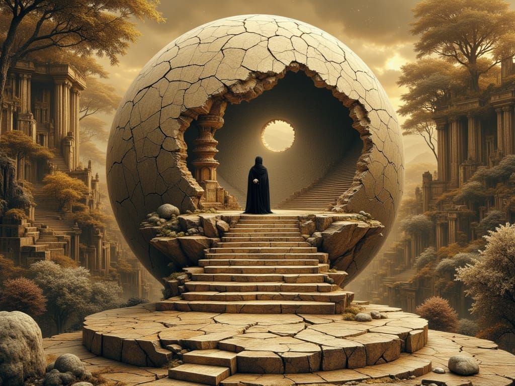 Mysterious stairway (7)  by @Kaydenpat