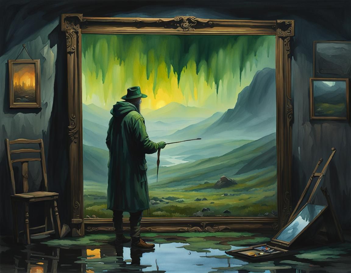 Painting reality  by @undefined