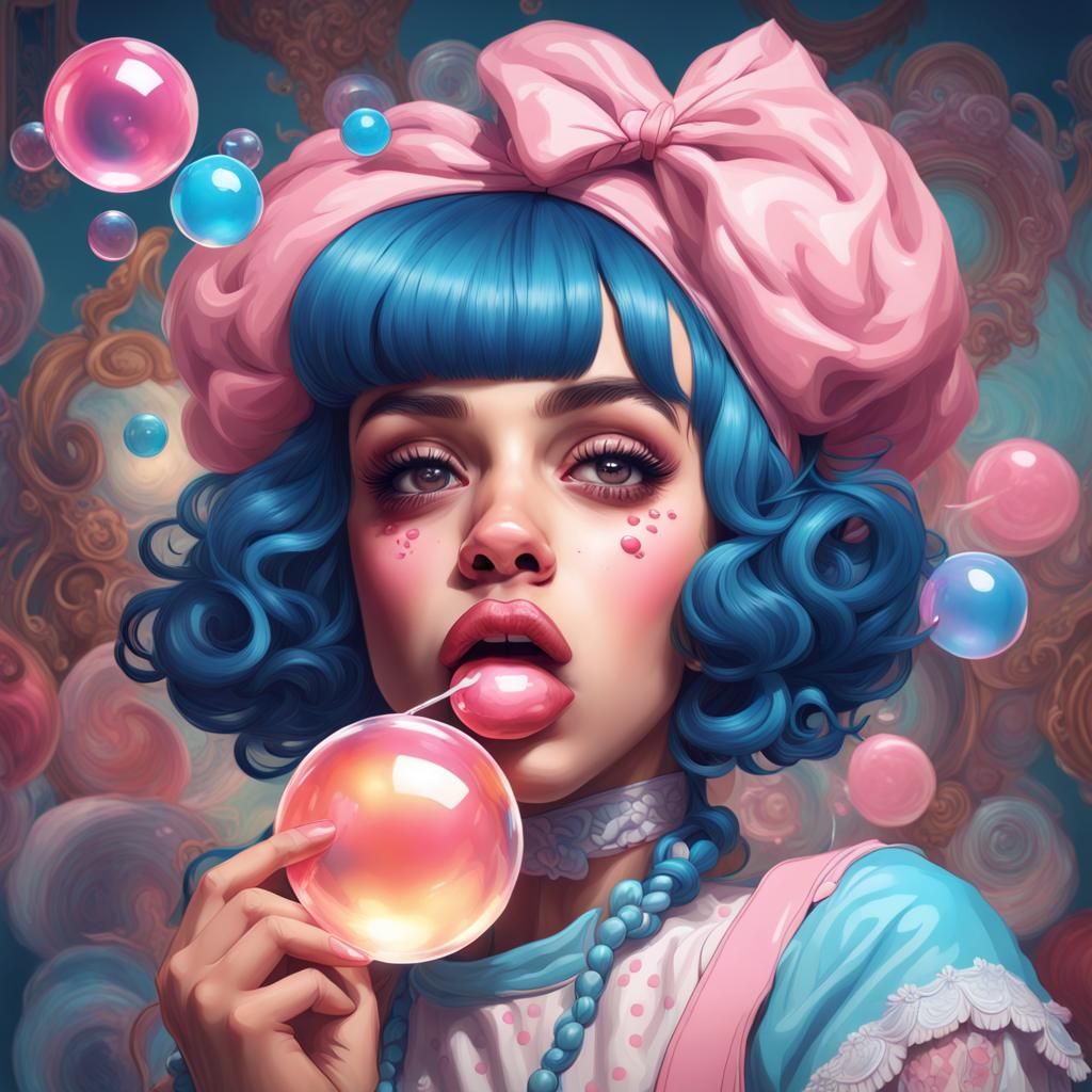 Butterscotch and Bubblegum drops - AI Generated Artwork - NightCafe Creator