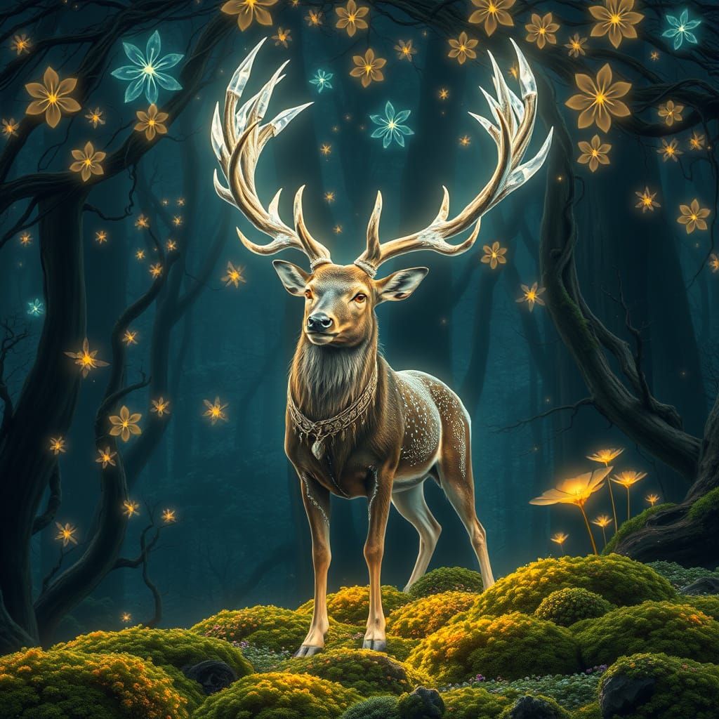 In a hidden grove  by @AI IRISKA