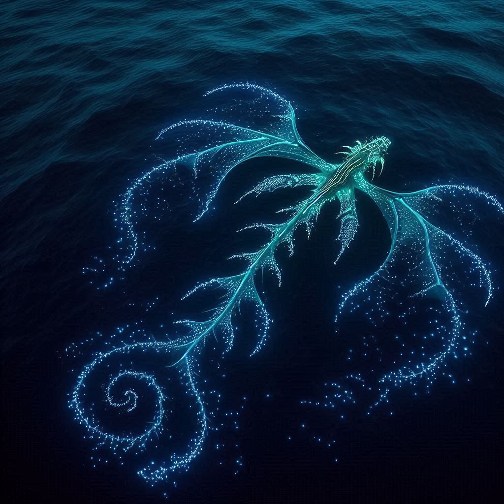 Luminous Sea Dragon