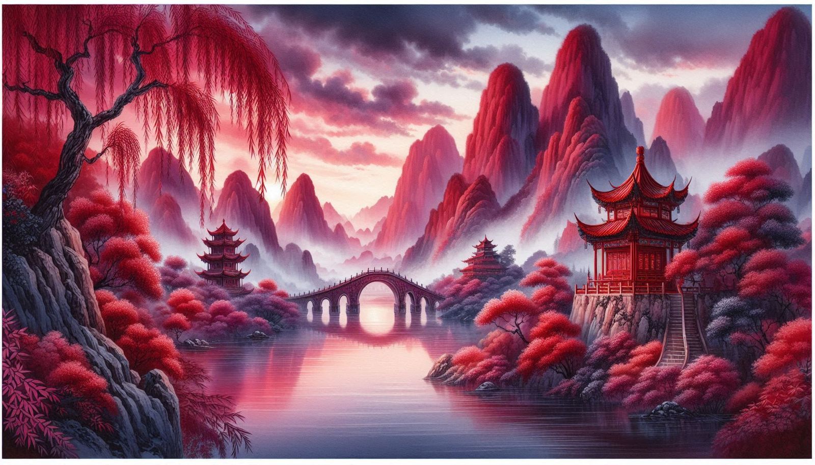 Red glow of Asia! - No.1