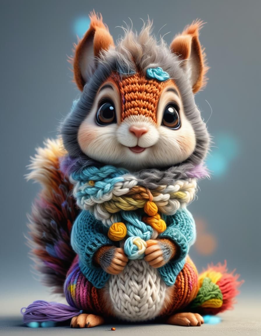 Yarn Squirrel