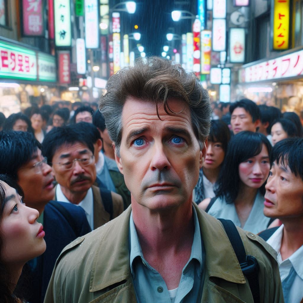 Inspired by the movie "Lost in Translation" directed by Sofia Coppola.