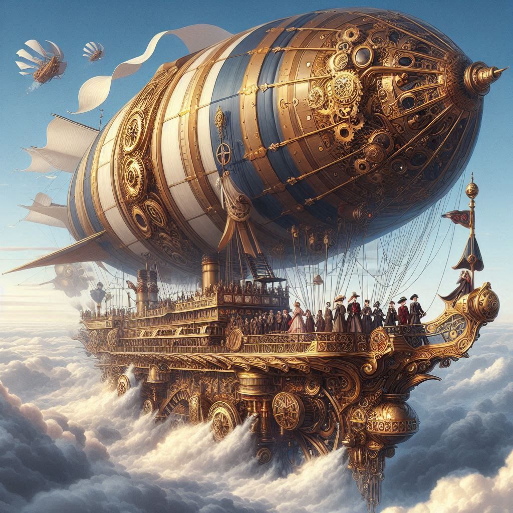 Steampunk Airship