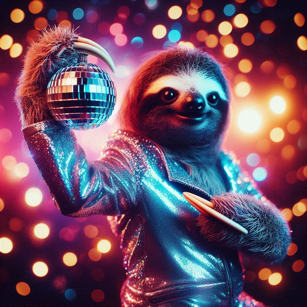 Disco sloth