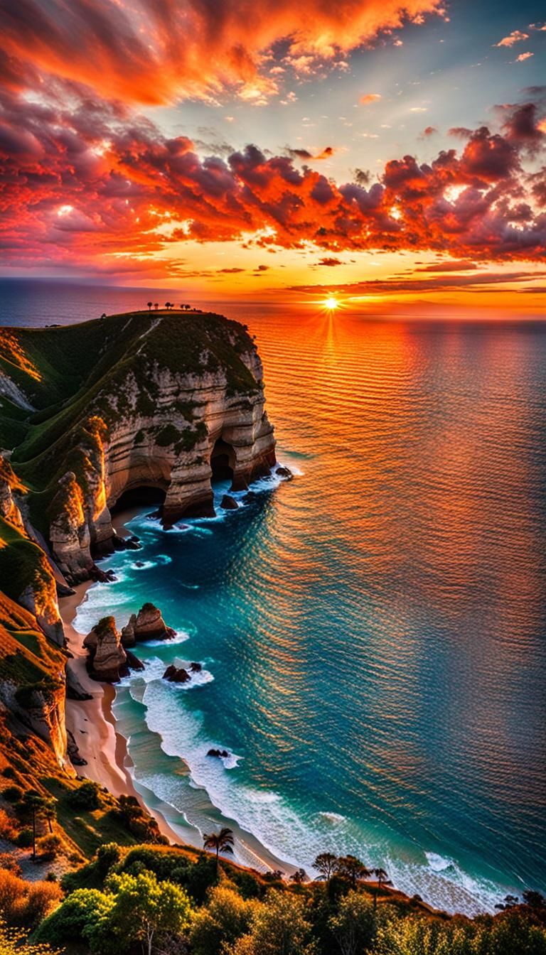 breathtaking at sunset 💌  by @Totoyew Majon