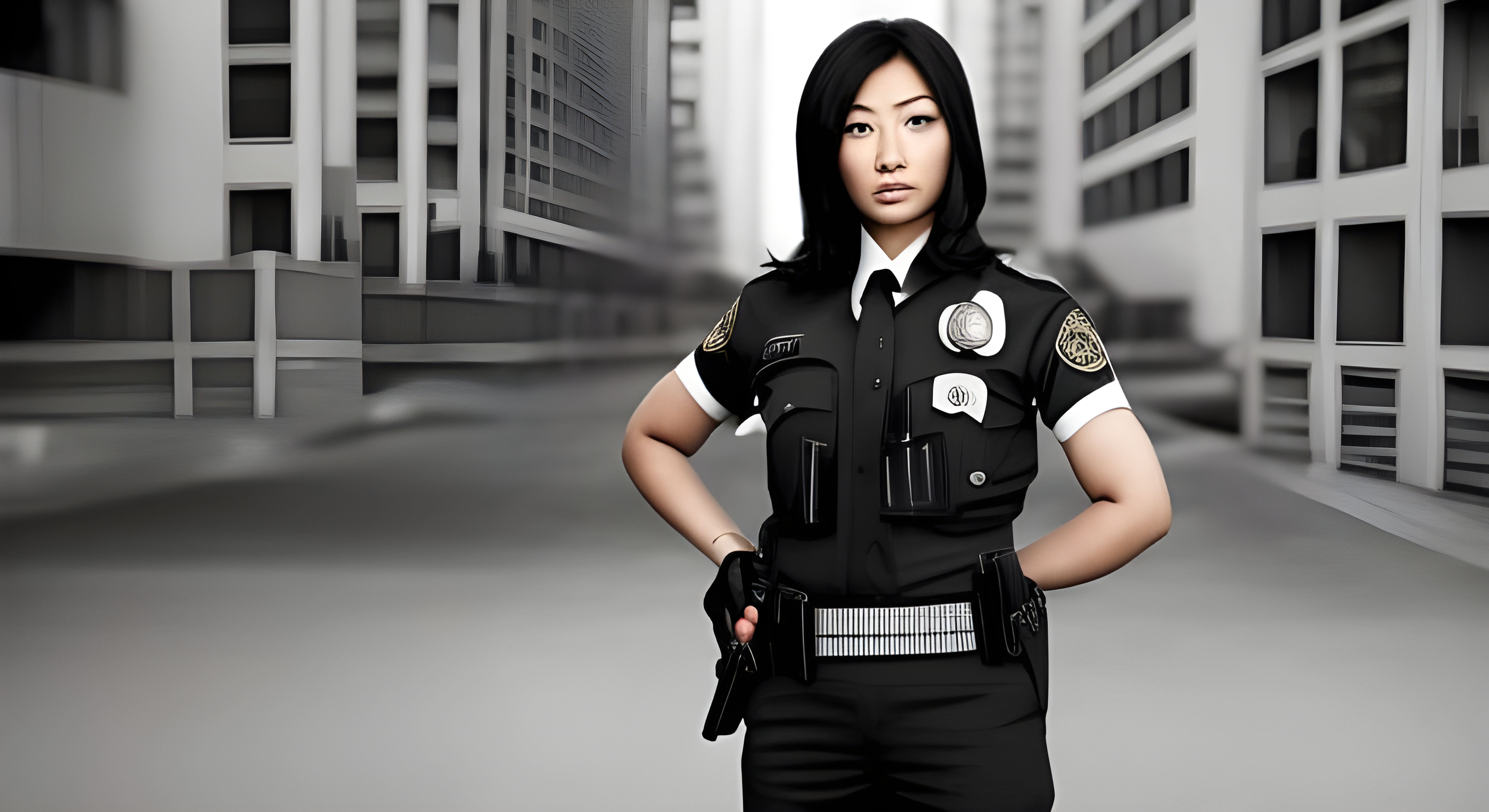 a cat police officer, cute, driving a police car - AI Generated Artwork -  NightCafe Creator