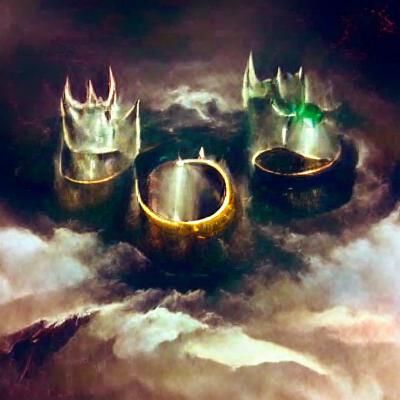 Three Rings for the Elven-kings under the sky,
Seven for the...