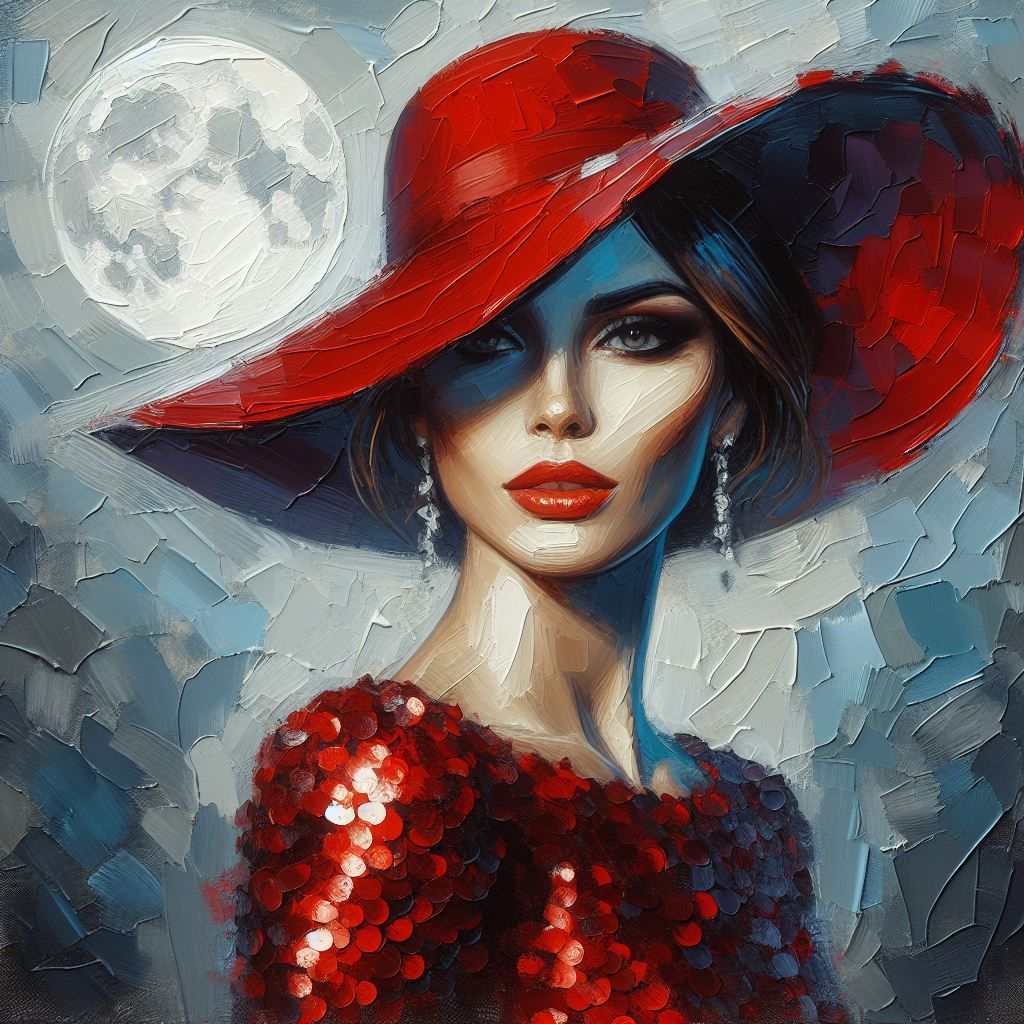 Impasto mood...red series