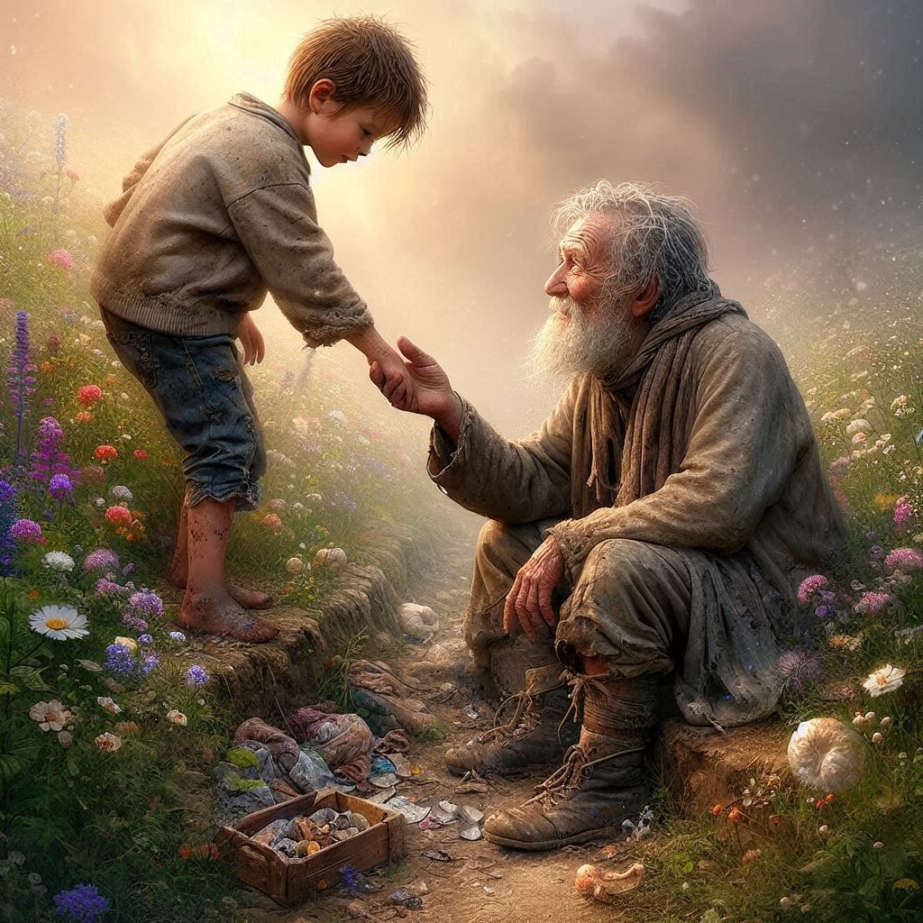 Come on GrandFather... Get up... You still have a lot to give 👍👍😊