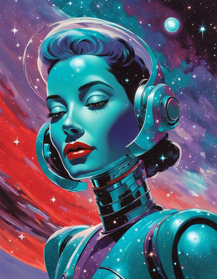 Mid-Century Space Art