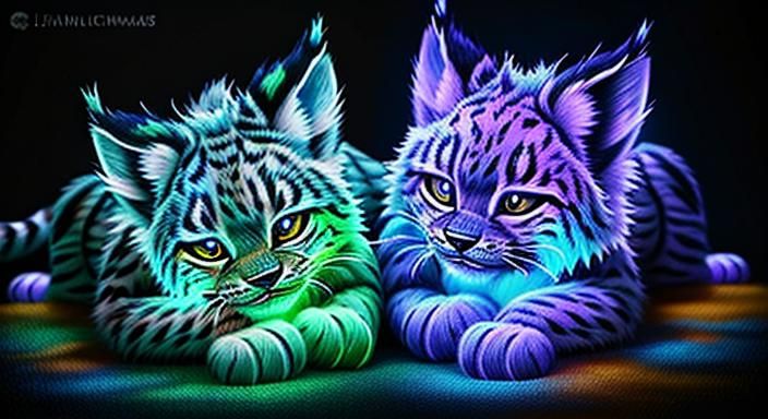 lynx cubs