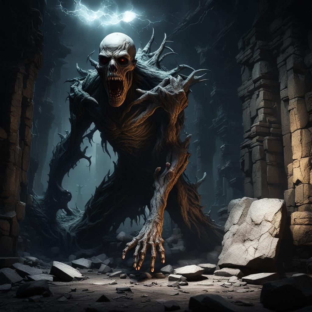 Dark Fantasy: Crushed Soul in Despair