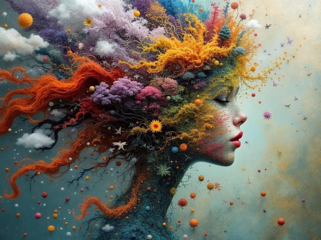 A home for the bees in my hair  by @Paulo