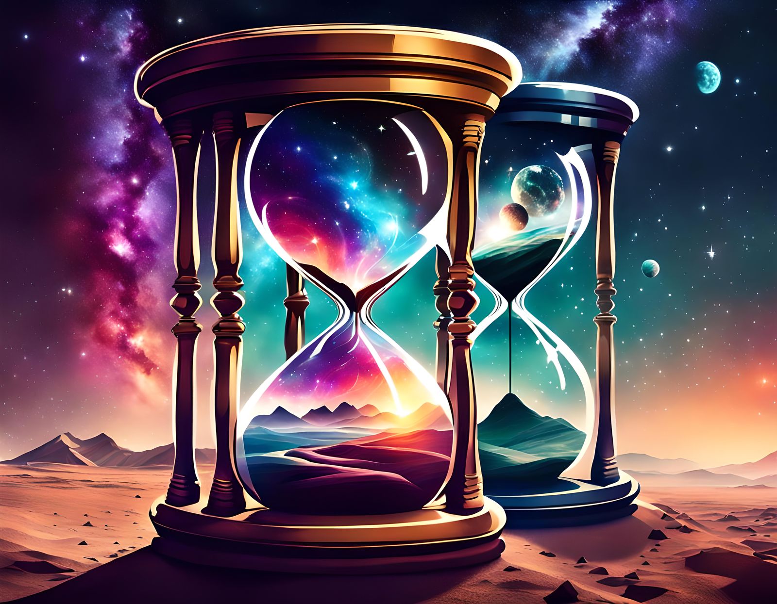 Interstellar Hourglass