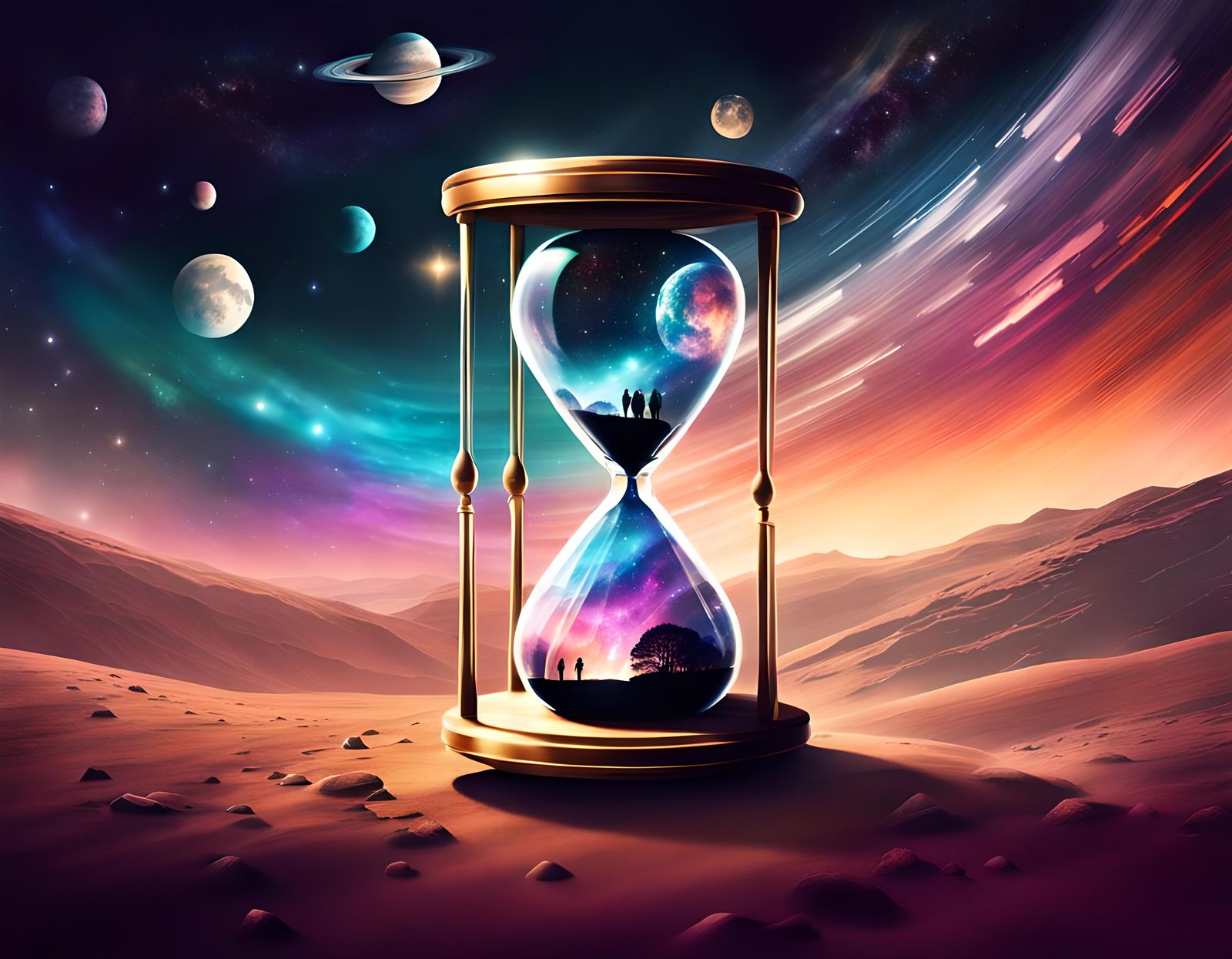 Interstellar Hourglass
