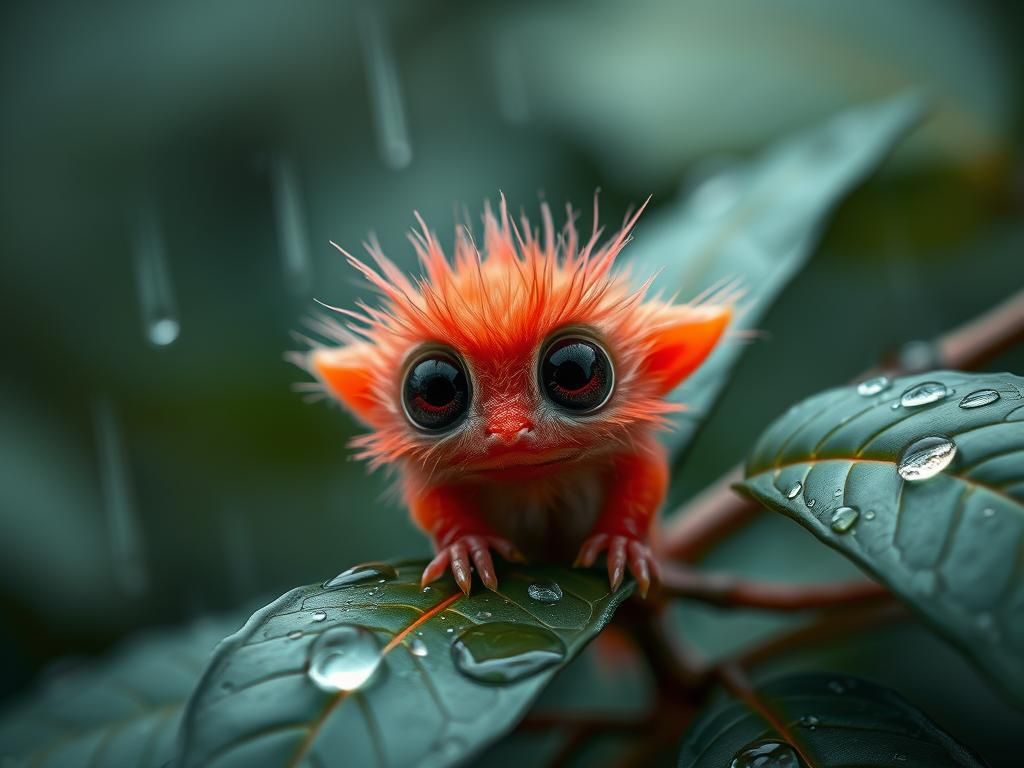 Cute creature  by @Opidido