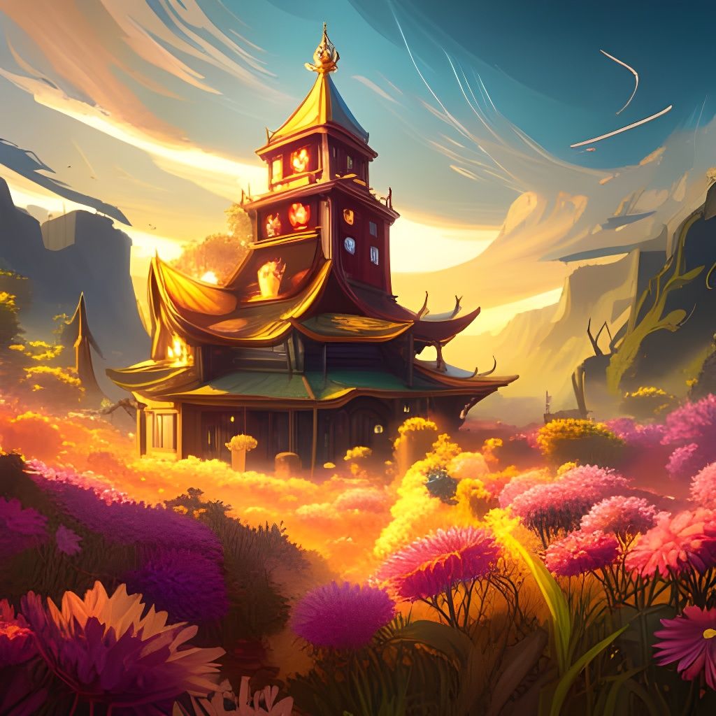 Temple Of Flowers