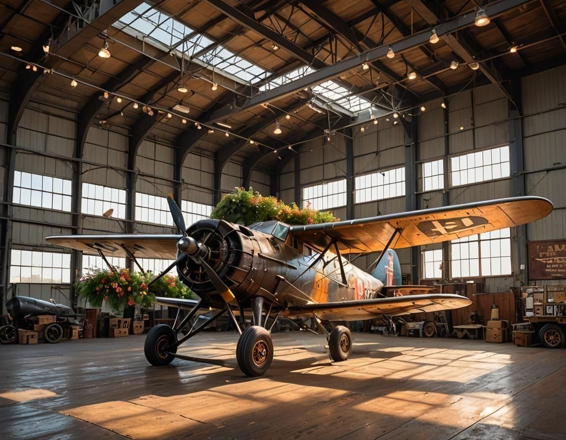 Meng and Dama's plane