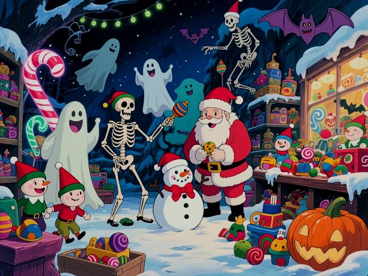 10/24/2025-Quest Halloween Christmas Art By Archangel Tara