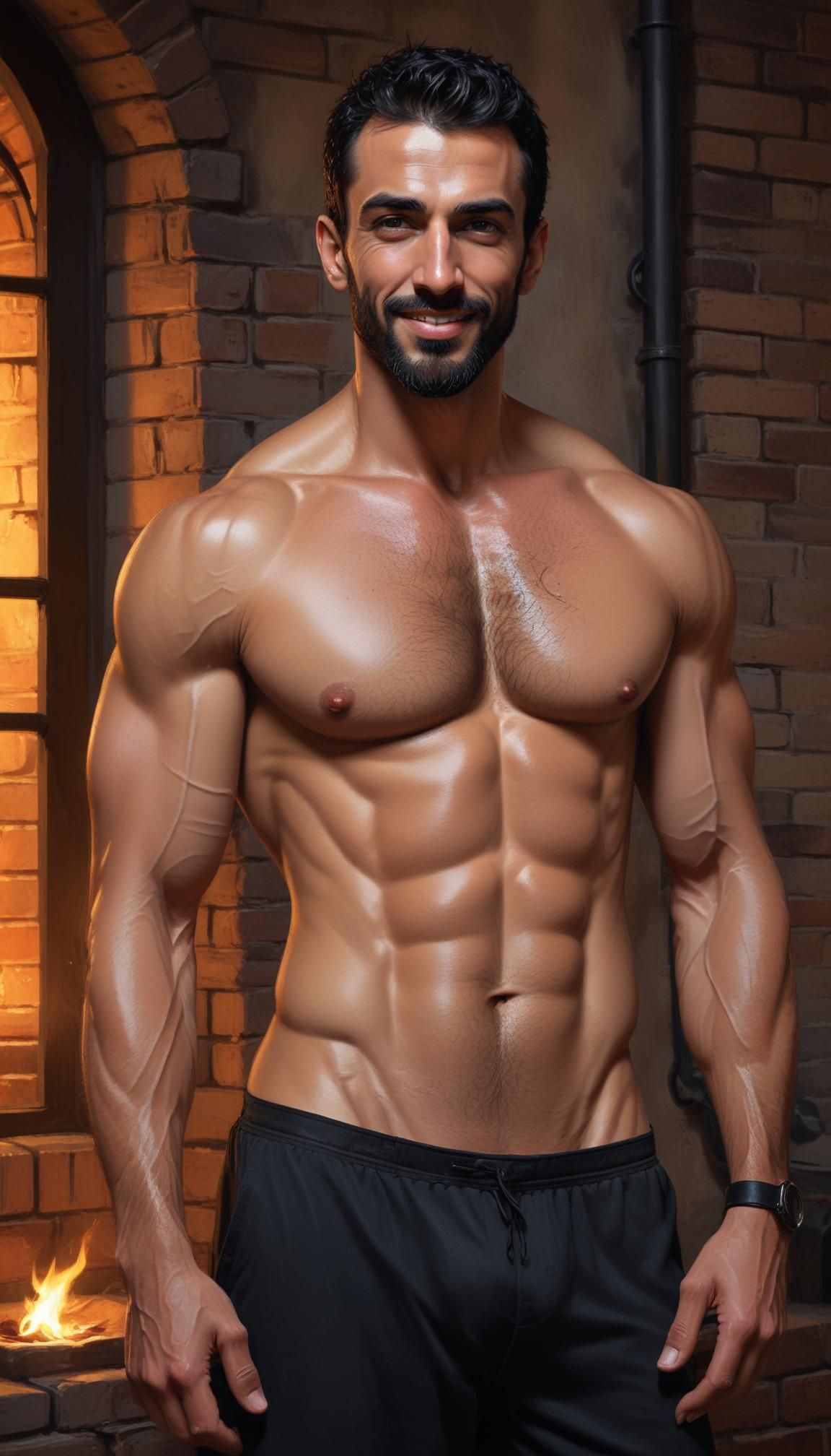 ARAB Muscular Hunk! - [Pt. 26].
