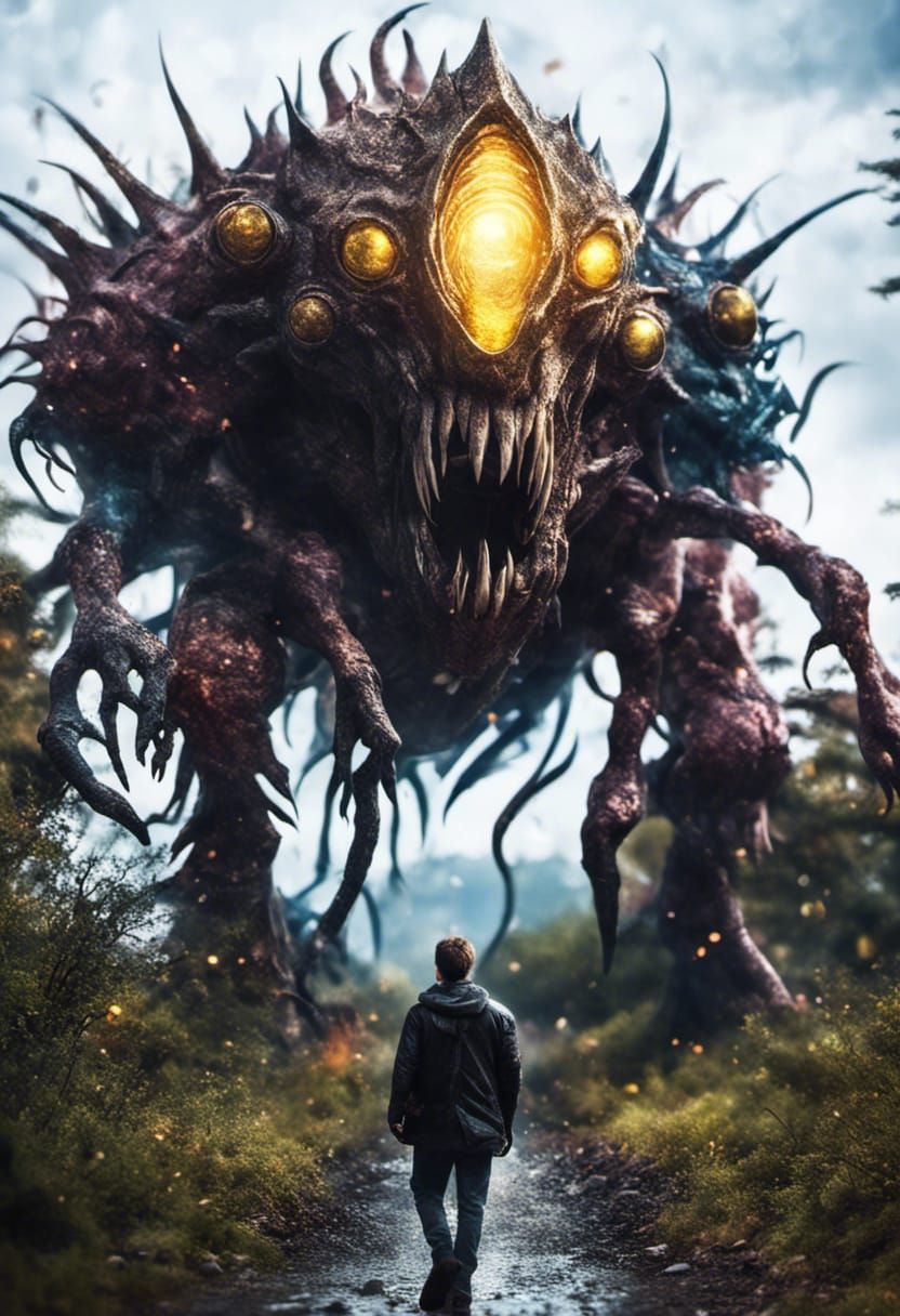 Pet monster AI Generated Artwork NightCafe Creator