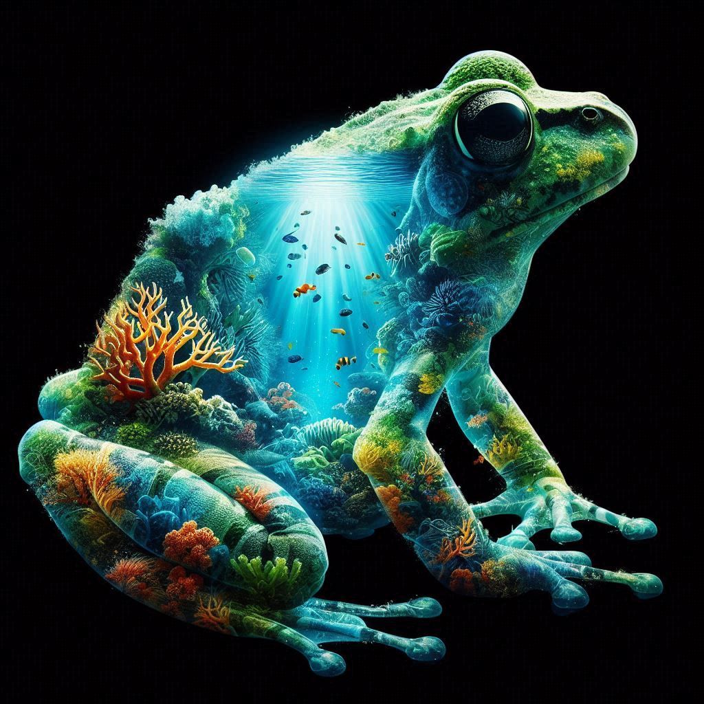 Aquatic Harmony  by @Nyein Crystal