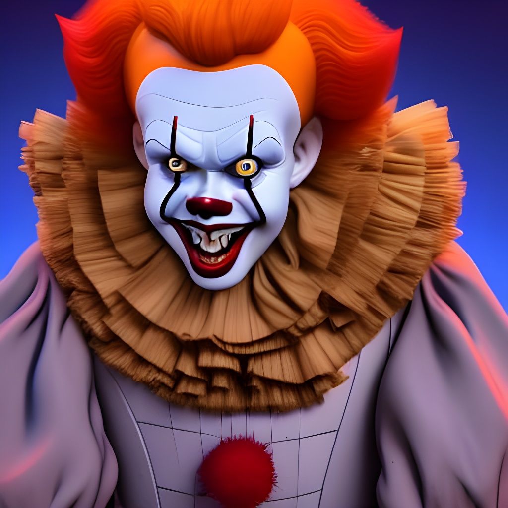 Pennywise The Clown - AI Generated Artwork - NightCafe Creator