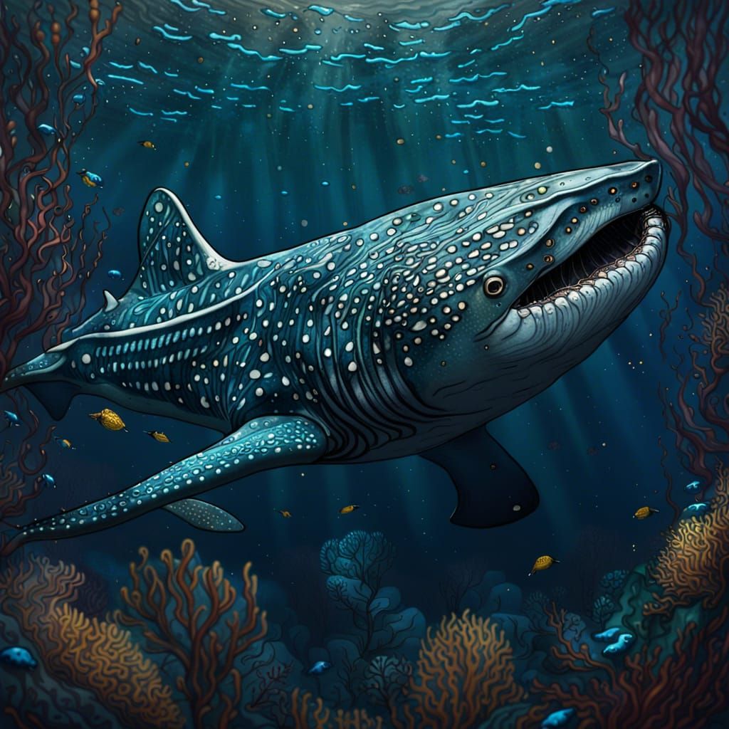 Whale Shark - AI Generated Artwork - NightCafe Creator