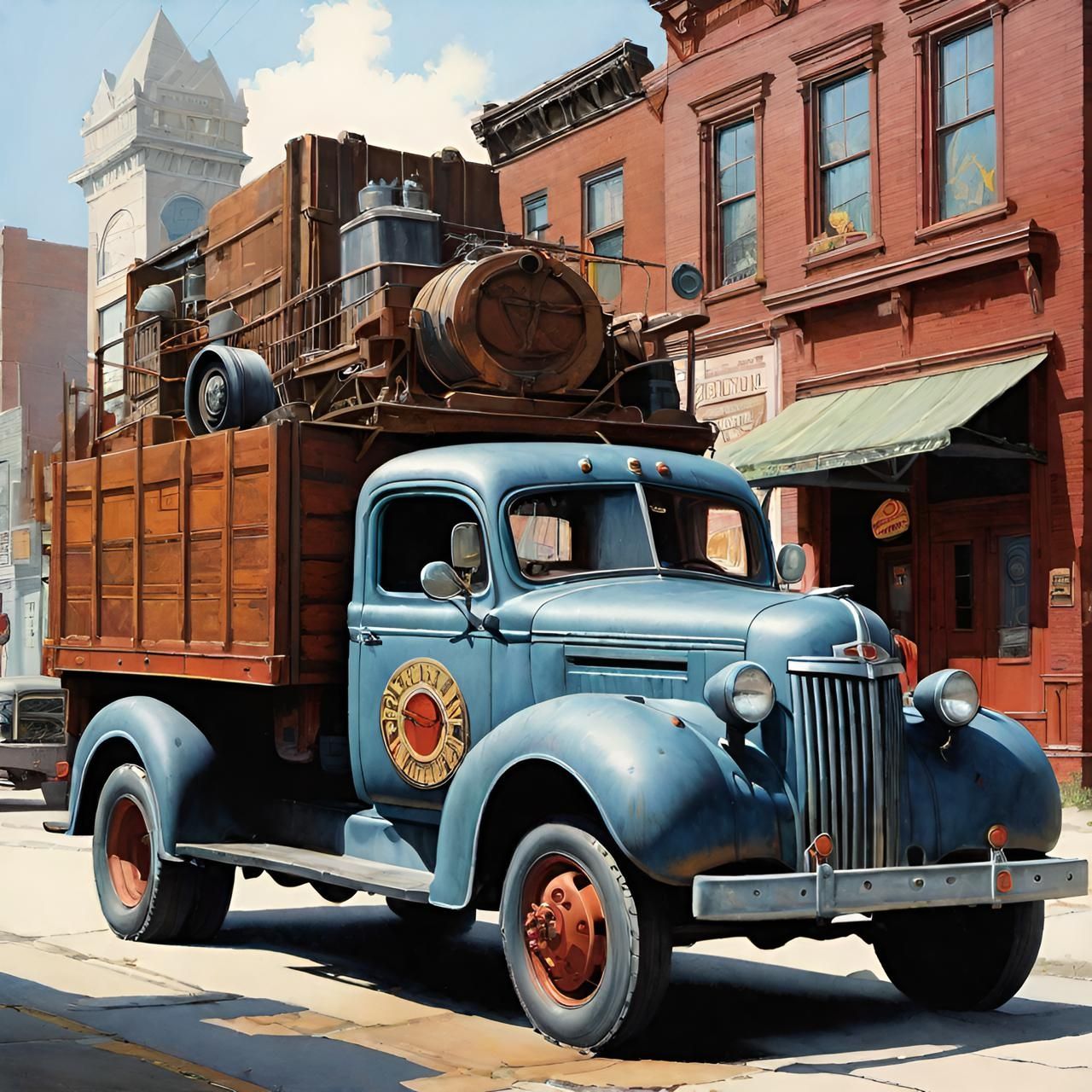 Old-fashioned transportation