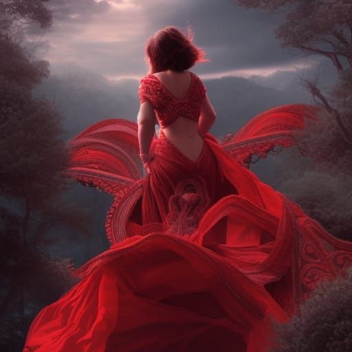 Female love red