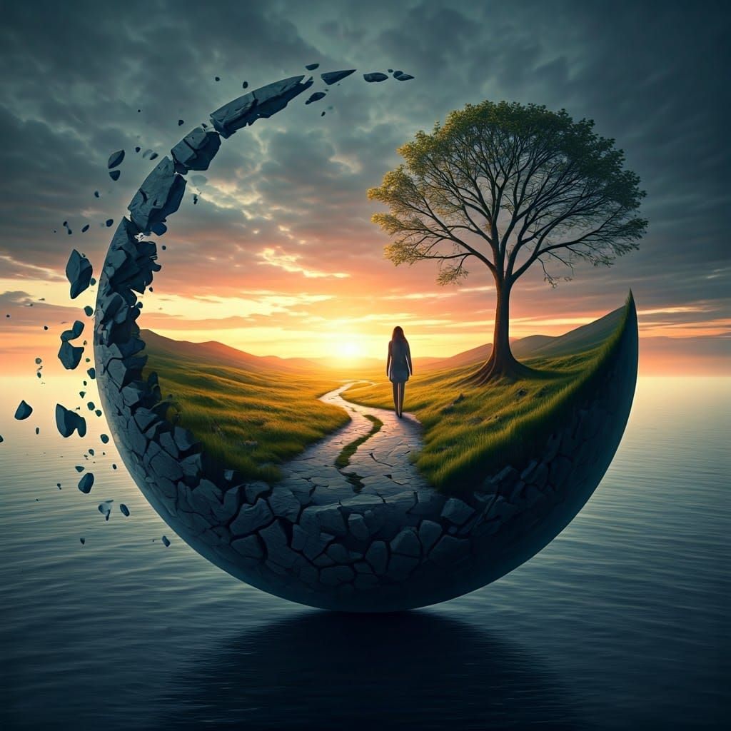 The Road Less Traveled  by @Foul Rabbit