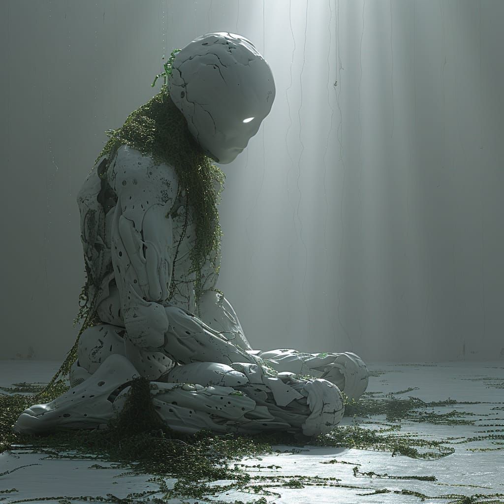 Alone with his thoughts