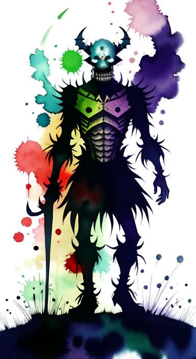 Watercolor Demons